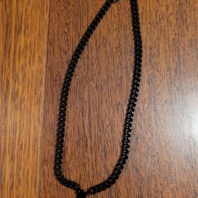 A-Z Cuban Link Chain Necklace for Boys Men Women Letter Pendant Stainless Steel 6.5mm 18+2 Inches Jewelry Gift photo review