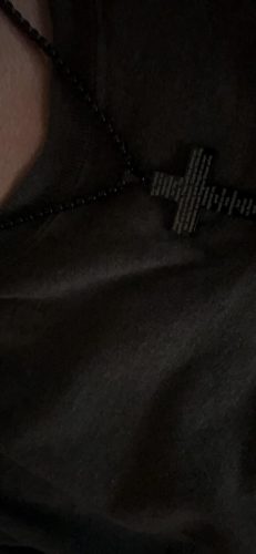 18+2 Inch Cross Necklace Bible Verse Stainless Steel American Flag Pendant Chain for Men Jewelry Gift photo review