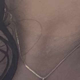 Gold Initial Necklaces for Women Girls, Dainty Gold Letter Necklace Tiny A-Z Pendant Choker Necklace Trendy Cute Personalized Monogram Name Necklace Gold Jewelry Necklace for Teen Girls Gift photo review
