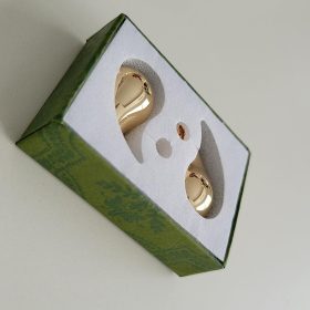 Chunky Gold Hoop Earrings for Women, Dupes Earrings Lightweight Waterdrop Hollow Open Hoops, Hypoallergenic Gold Plated Earrings Fashion Jewelry for Women Girls photo review
