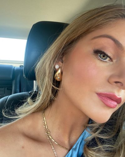 Chunky Gold Hoop Earrings for Women, Dupes Earrings Lightweight Waterdrop Hollow Open Hoops, Hypoallergenic Gold Plated Earrings Fashion Jewelry for Women Girls photo review