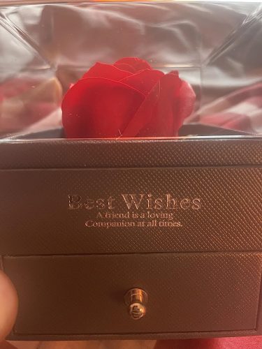 Necklace with Rose Gift Box photo review